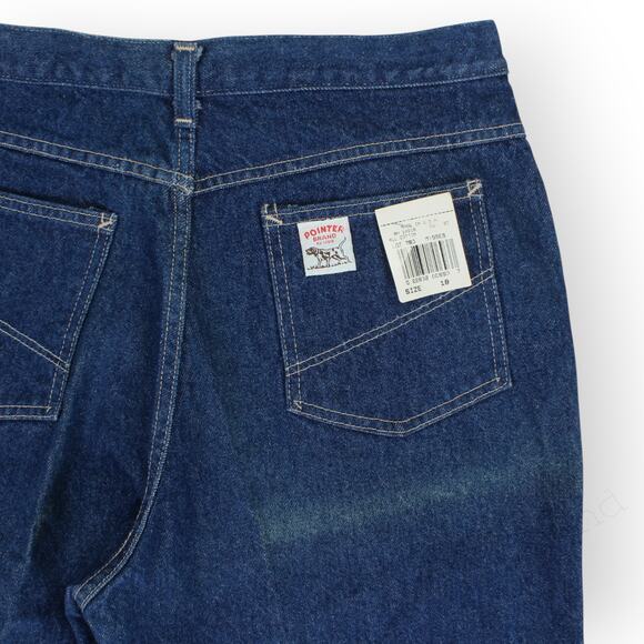 Vintage Misses 18 (actual 34x34.5) PointerBrand Denim Workwear MadeInUSA - Picture 4 of 11